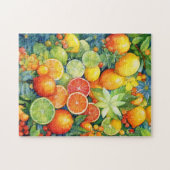 Citrus Party in Hete Dag Legpuzzel (Horizontaal)