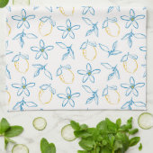 Citrus Patroon Hand getekend - Keuken Handdoek (Gevouwen)
