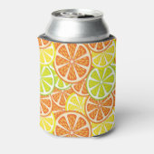 Citrus Pattern 2 Blikjeskoeler (Blikje Achterkant)