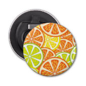 Citrus Pattern 2 Button Flesopener (Voorkant)