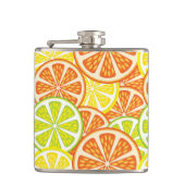 Citrus Pattern 2 Heupfles (Voorkant)
