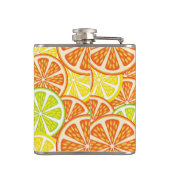 Citrus Pattern 2 Heupfles (Achterkant)