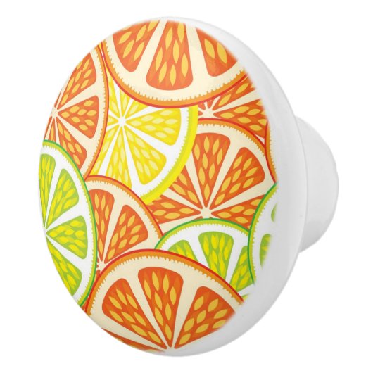 Citrus Pattern 2 Keramische Knop (Rechts)