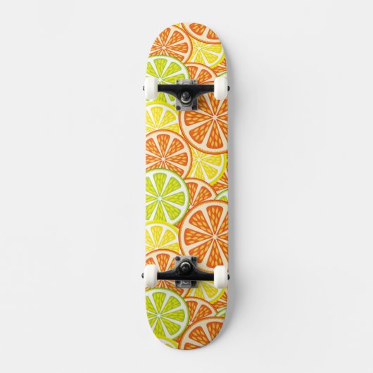 Citrus Pattern 2 Skateboard (Voorkant)