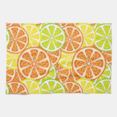 Citrus Pattern 2 Theedoek (Horizontaal)