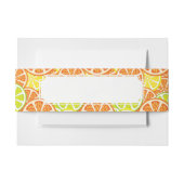 Citrus Pattern 2 Uitnodigingen Wikkel (Voorkant Voorbeeld)