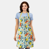 Citrus Pattern Apron Schort (Gedragen)
