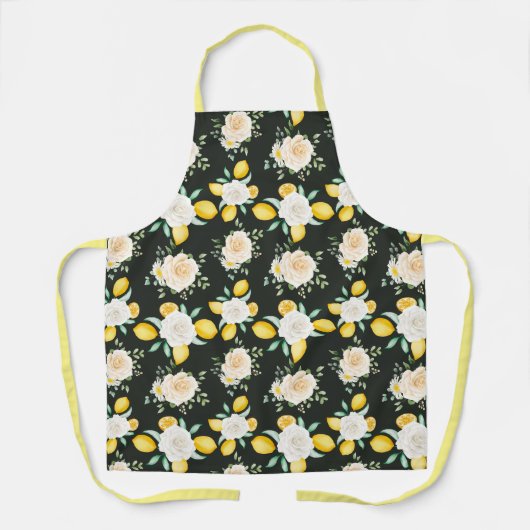 Citrus Pattern Apron Schort (Voorkant)