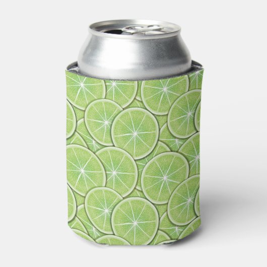 Citrus Pattern Blikjeskoeler (Blikje Voorkant)