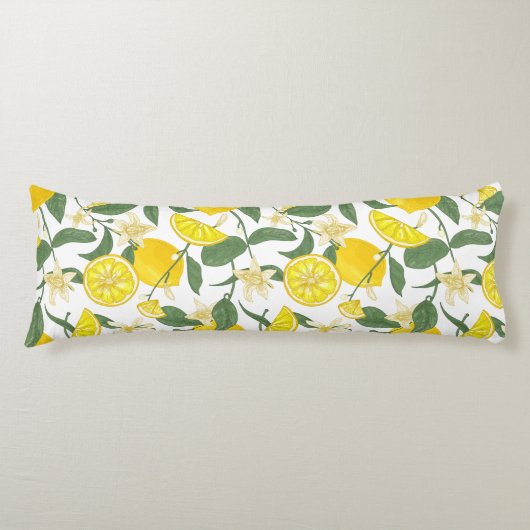 Citrus Pattern Body Pillow Lichaamskussen (Voorkant)