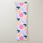 Citrus Pattern Body Pillow Lichaamskussen (Voorkant Verticaal)