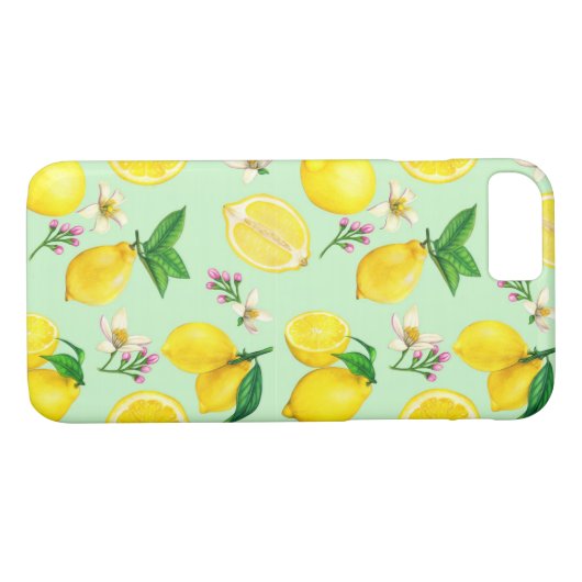 Citrus Pattern Case-Mate iPhone Case (Achterkant (Horizontaal))