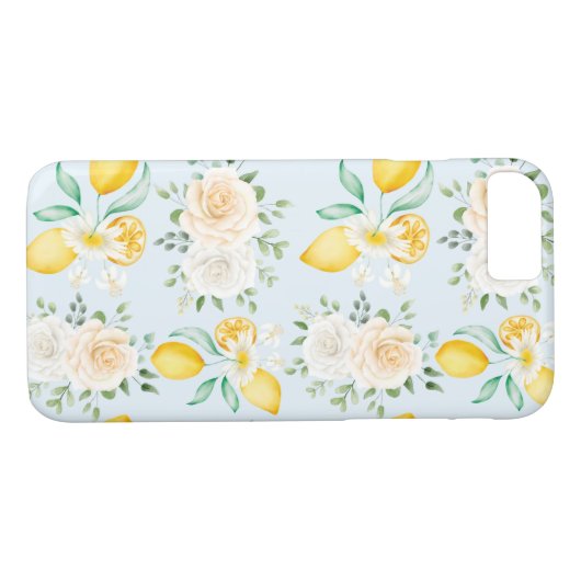 Citrus Pattern Hoesje-Mate iPhone Case Case (Achterkant (Horizontaal))