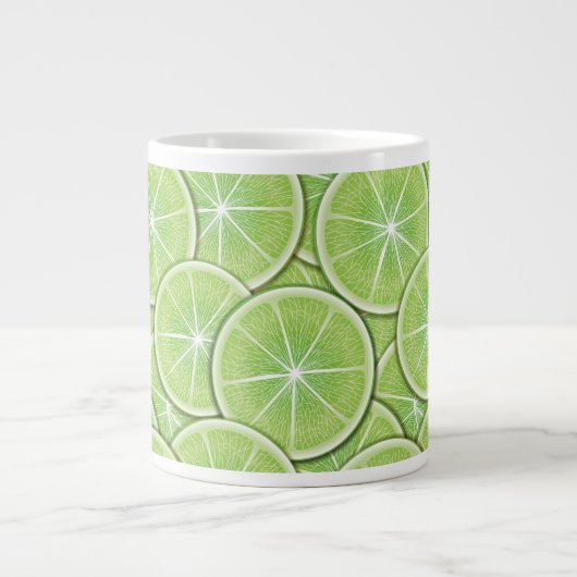 Citrus Pattern Jumbo Beker (Voorkant)