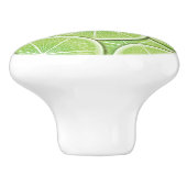 Citrus Pattern Keramische Knop (Zijkant)