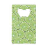 Citrus Pattern Kredietkaart Flessenopener (Achterkant)