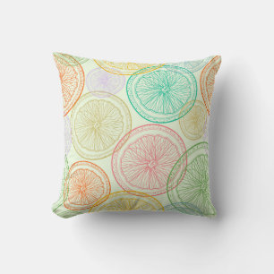 Citrus Pattern Kussen