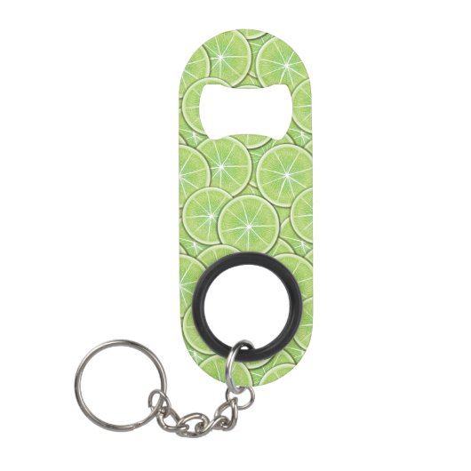 Citrus Pattern Mini Flessenopener (Voorkant)