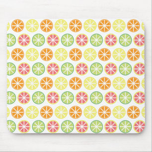 Citrus Pattern Mousepad Muismat