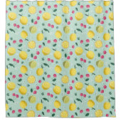 Citrus Pattern Shower Curtain Douchegordijn (Voorkant)