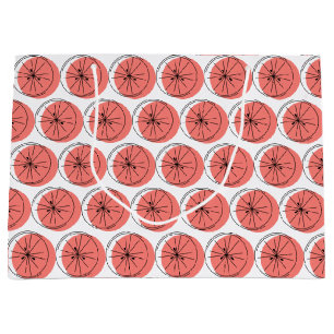 Citrus rose Multi sac cadeau grand