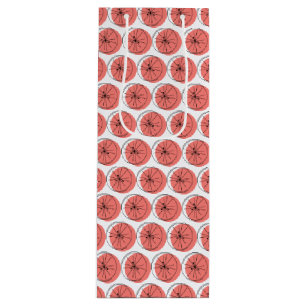 Citrus rose Multi sac cadeau vin