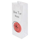 Citrus rose Vin sac cadeau (Dos Angle)