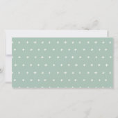 Citrus rouille Orange Botanique Couples Invitation (Dos)