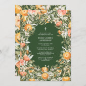 Citrus, sinaasappel + blossom, dop (Voorkant / Achterkant)