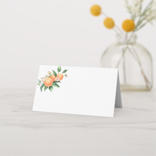 Citrus sinaasappel - bruiloft (Achterkant)