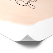 Citrus Sinaasappel groen cutie momosa bar teken Poster (Hoek)