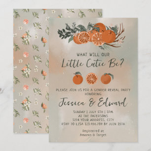 Citrus Sinaasappel Groene Kleine Cutie Geslacht On Kaart