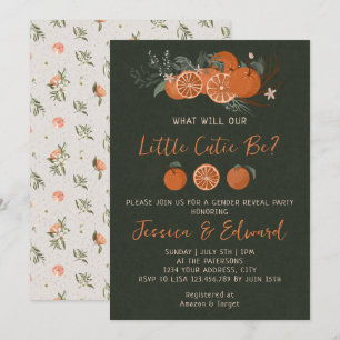 Citrus Sinaasappel Groene Kleine Cutie Geslacht On Kaart