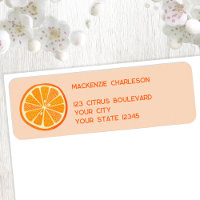 Citrus Sinaasappels Fun Return-adres