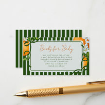 Citrus Sinaasappels Groene Strepen Boeken voor Bab