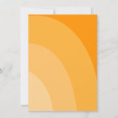 Citrus sinaasappels zomer oh baby shower kaart (Achterkant)