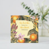 Citrus slaat de datum op Save The Date (Staand voorkant)