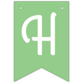 Citrus Slice Fruit Happy Birthday Bunting Banner (Tweede vlag)