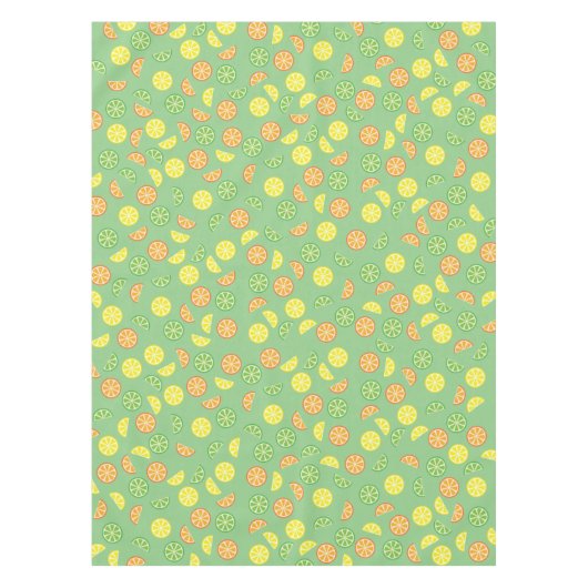 Citrus Slice Kind Birthday Summer Tafelkleed (Voorkant)