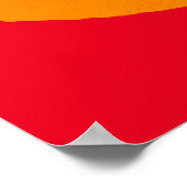 Citrus Slice Oranje Poster (Hoek)