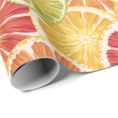 Citrus Slices Cadeaupapier (Rol Hoek)
