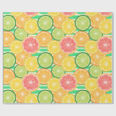 Citrus Slices Cadeaupapier (Vlak)