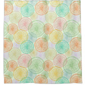 Citrus Slices Douchegordijn (Voorkant)