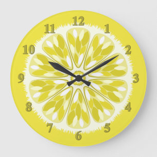 Citrus Slices Lemon Grote Klok