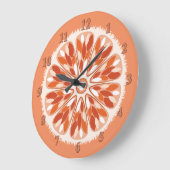 Citrus Slices Sinaasappel Grote Klok (Hoek)