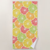 Citrus Slices Strandlaken (Voorkant)