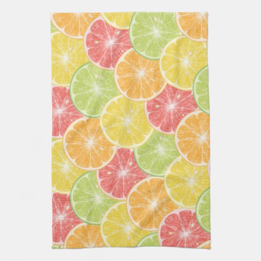 Citrus Slices Theedoek (Verticaal)