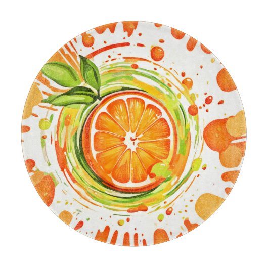 Citrus Splash of Joy Snijplank (Voorkant)