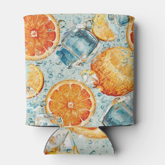 Citrus Spritz – Refreshing Tropical Citrus Fruits Blikjeskoeler (Achterkant)