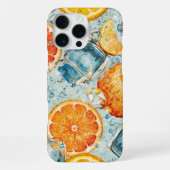 Citrus Spritz – Refreshing Tropical Citrus Fruits iPhone Hoesje (Achterkant)